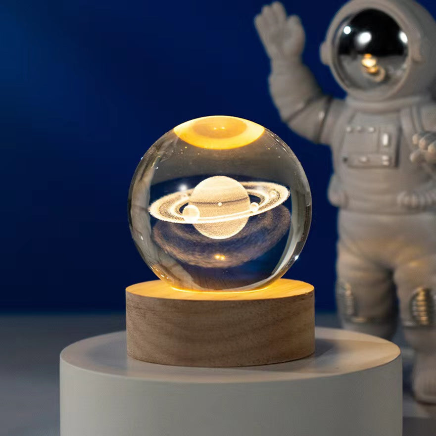 Solar System 3D Sphere Night Light