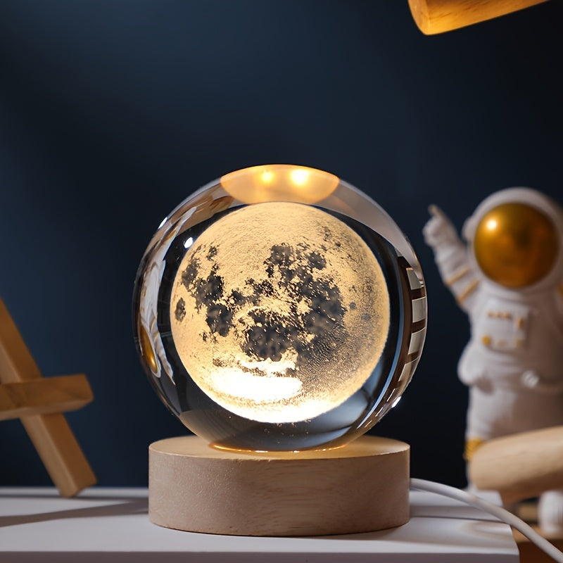Solar System 3D Sphere Night Light