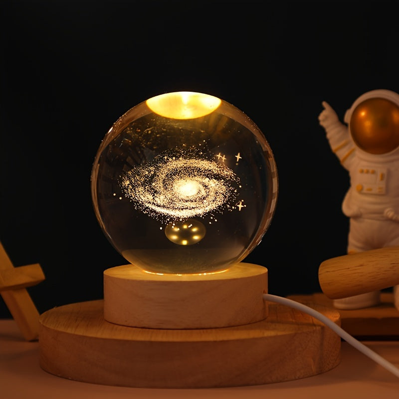 Solar System 3D Sphere Night Light